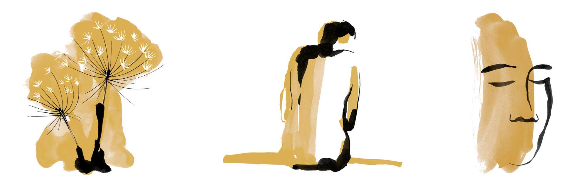 Illustraties voor het boek Dit is mijn leven van Yvonnen van Galen